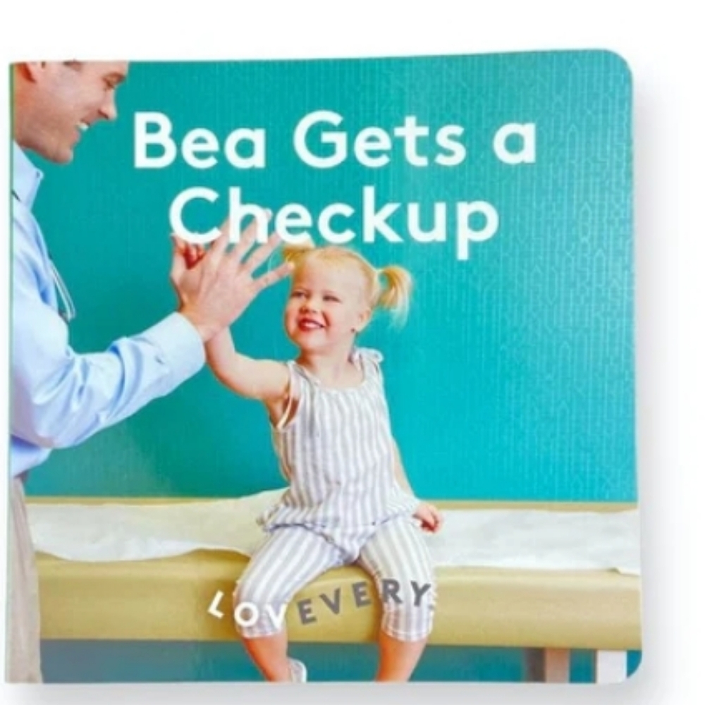 Lovevery board book - Bea Gets A Check Up